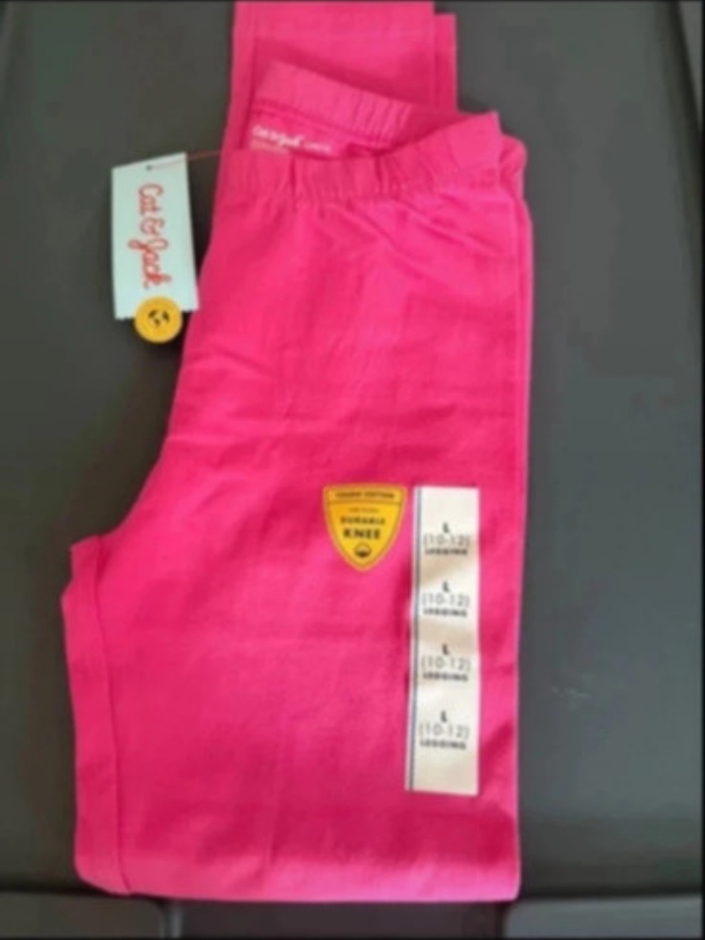 Cat & Jack Hot Pink Girls' Stretch Leggings